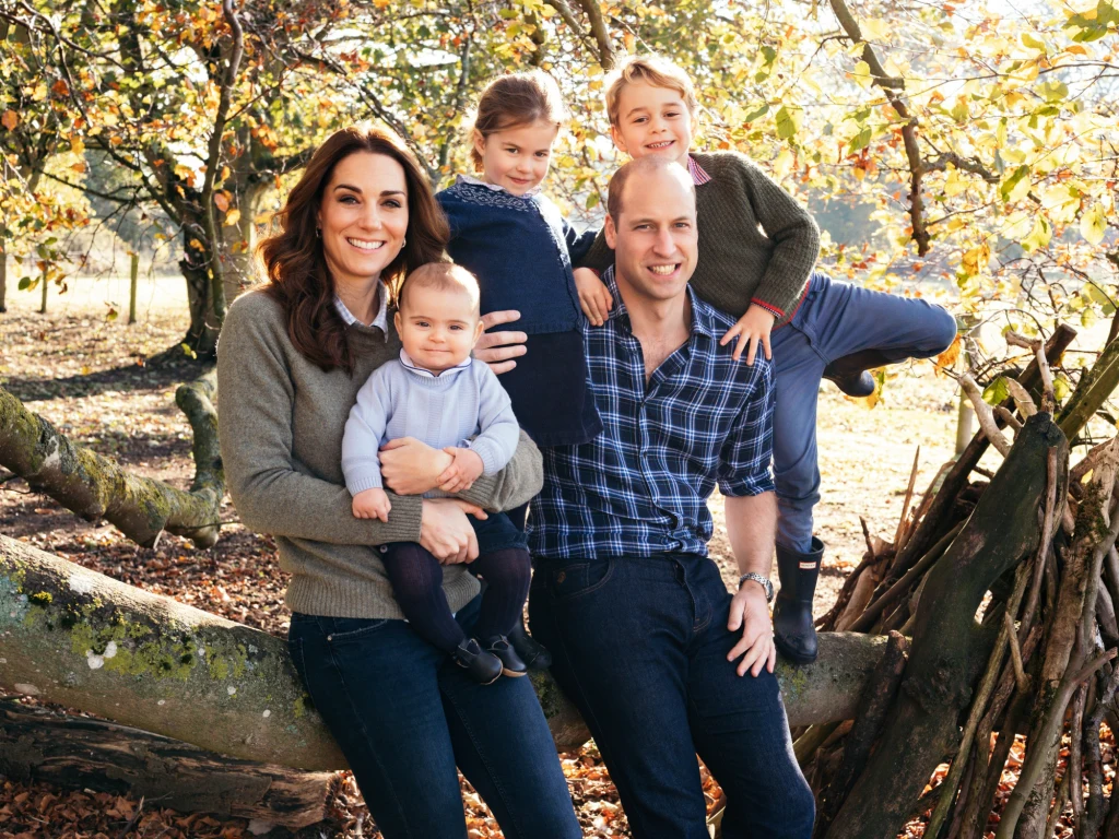 Kate i William z dziećmi Kate i William z dziećmi