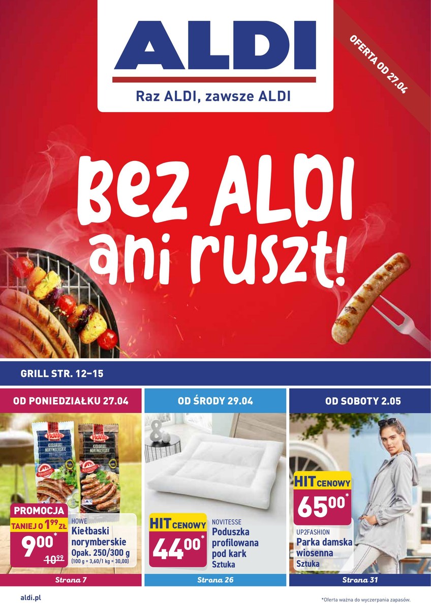 Gazetka Promocyjna Aldi Promocyjni.pl oferta do 2020 05 Gazetka promocyjna i reklamowa ALDI, Hity od soboty, od 02