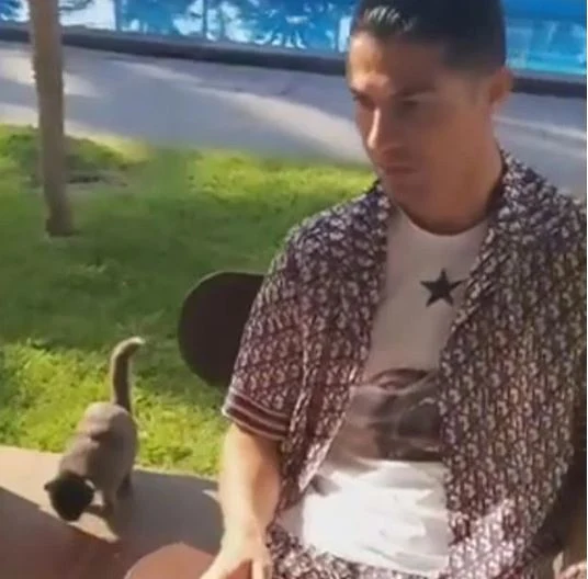 Cristiano Ronaldo/ Źródło: Instagram @georginagio