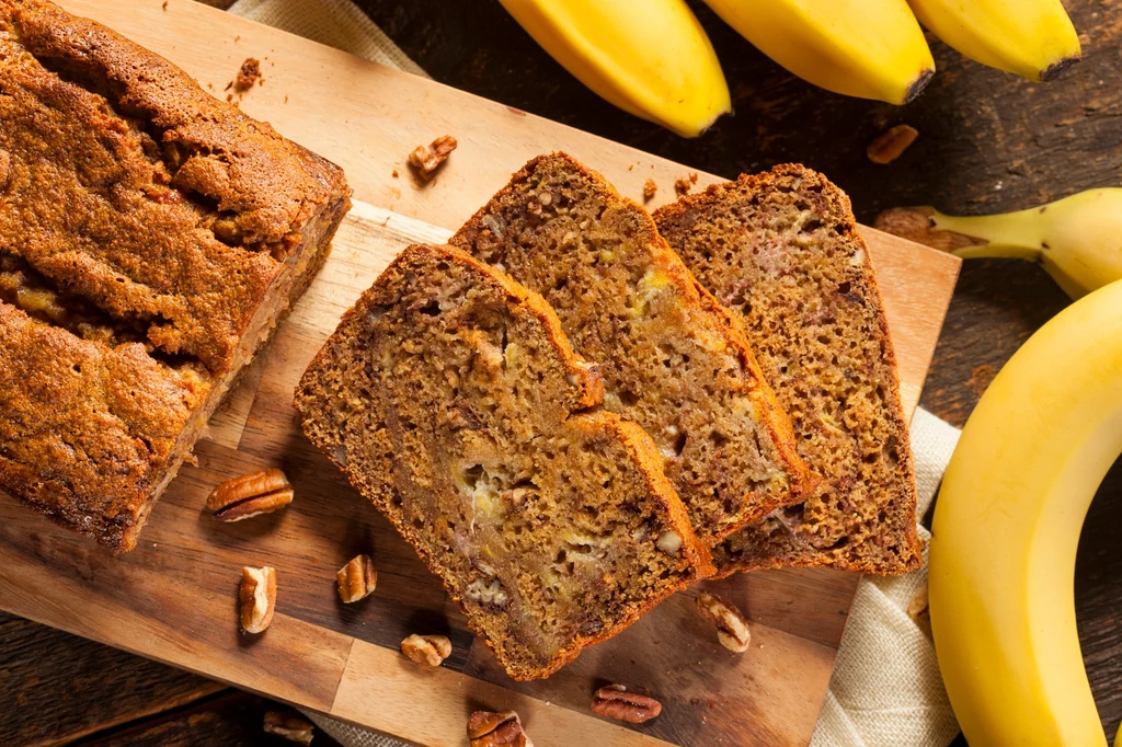 Chlebek bananowy to zdrowa alternatywa na deser- idealna do porannej kawy