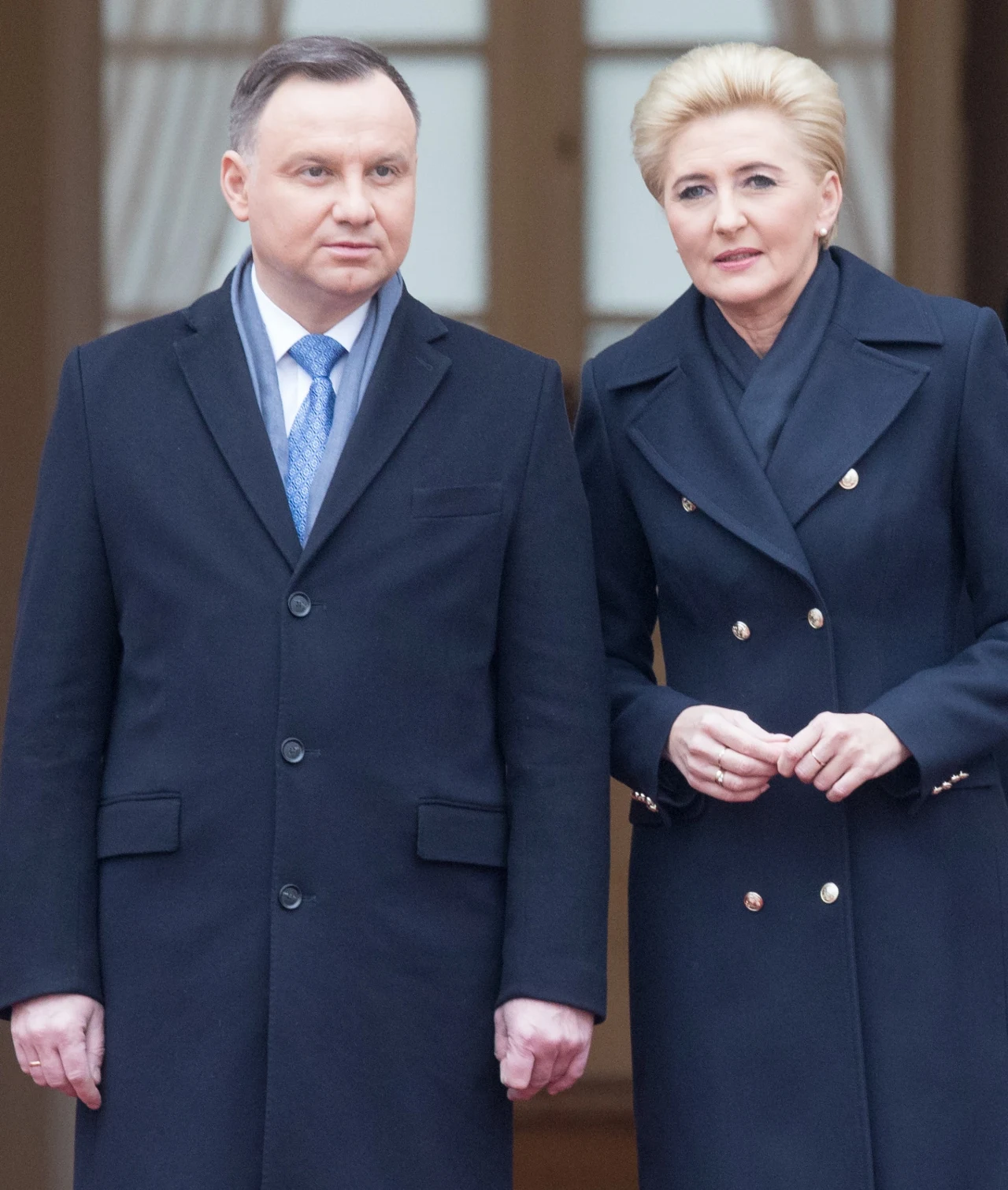 Andrzej Duda z małżonką Andrzej Duda z małżonką