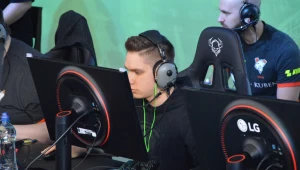 Michał "MICHU" Müller podczas GoodGame League w Poznaniu