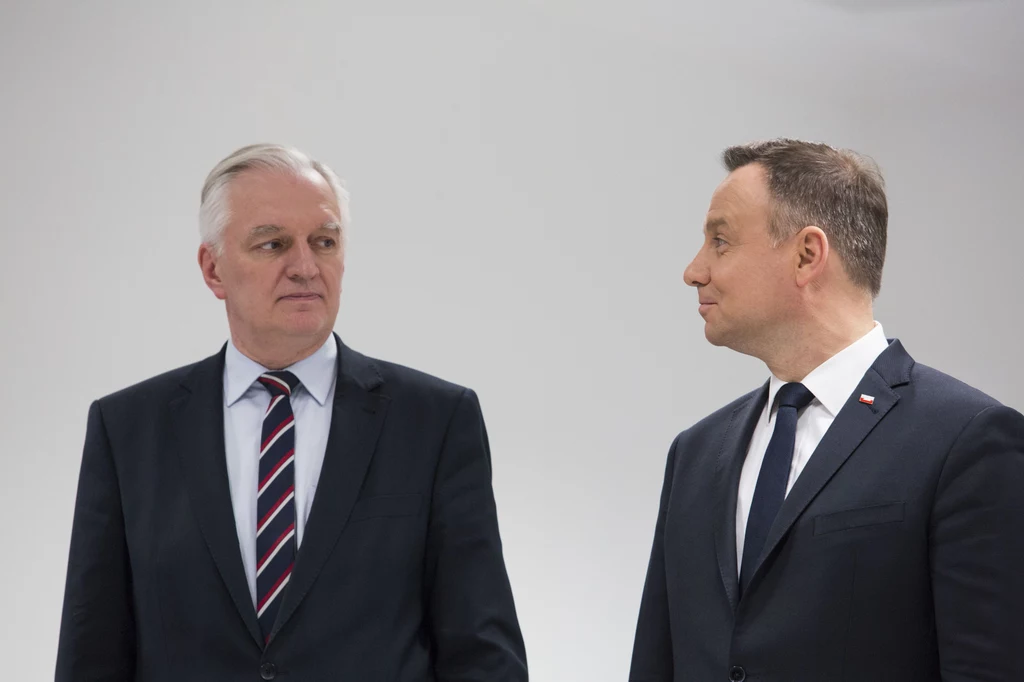 Jarosław Gowin i Andrzej Duda Jarosław Gowin i Andrzej Duda