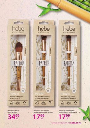 Katalog kosmetyków naturalnych Hebe