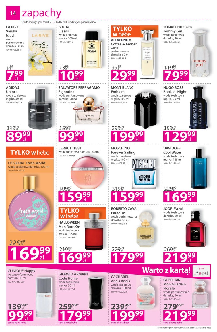 Hebe Gazetka Promocyjna oferty, rabaty, kupony [22.04 do Hebe Gazetka Promocyjna oferty, rabaty, kupony [22.04 do