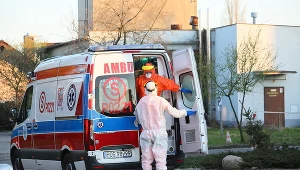 Ewakuacja pensjonariuszy ośrodka w Kaliszu 