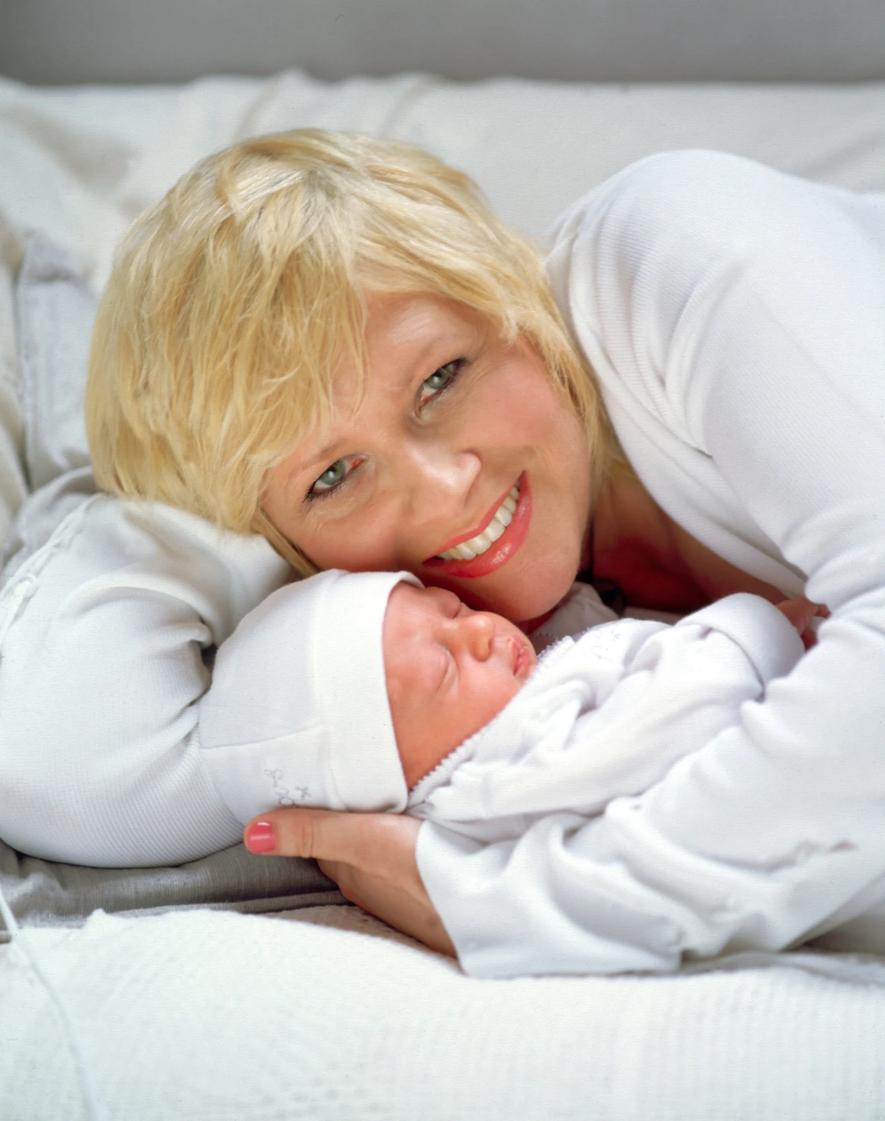 Urszula z małym Szymonem Urszula z małym Szymonem