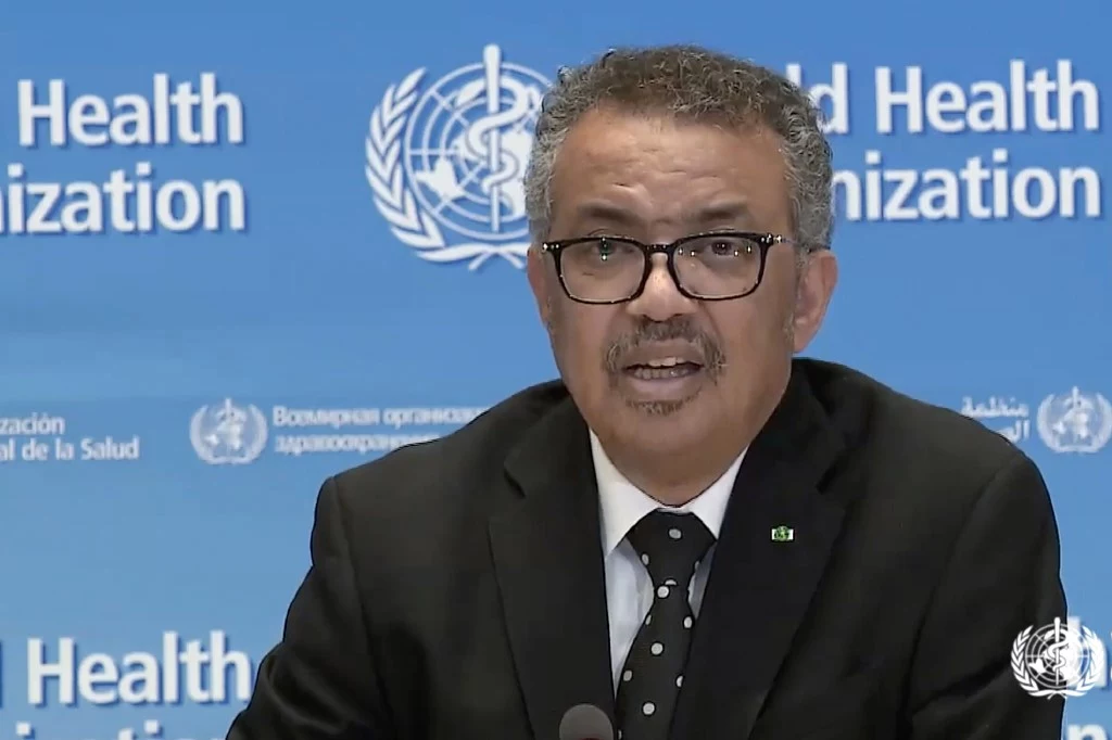 Szef WHO, Tedros Adhanom Ghebreyesus