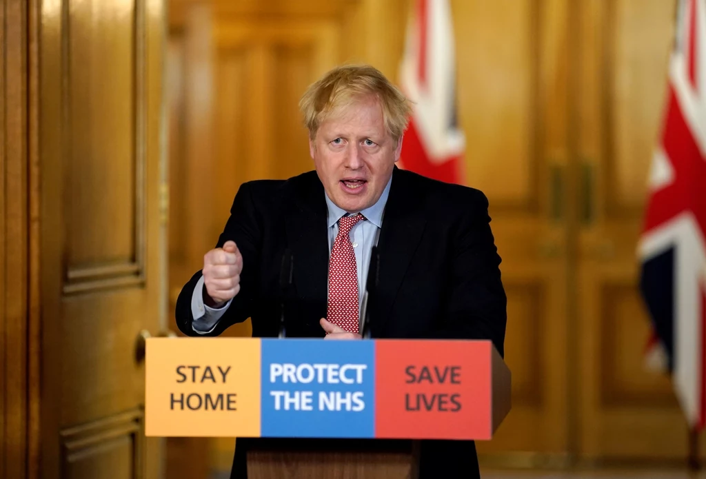 Brytyjski premier Boris Johnson Brytyjski premier Boris Johnson