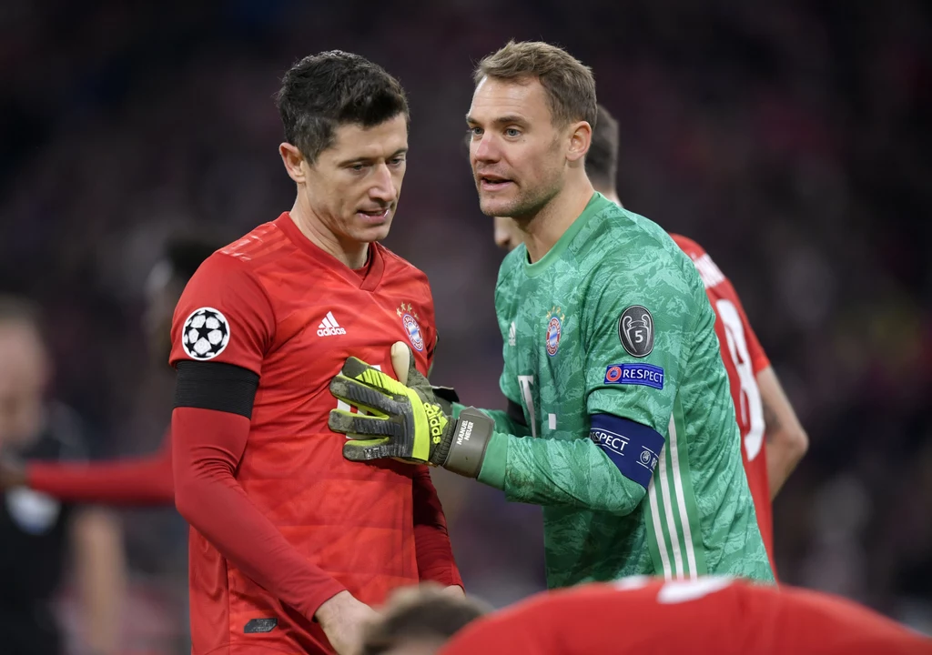 Robert Lewandowski i Manuel Neuer Robert Lewandowski i Manuel Neuer