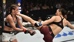 Karolina Kowalkiewicz w brutalnej walce z Xiaonan Yan