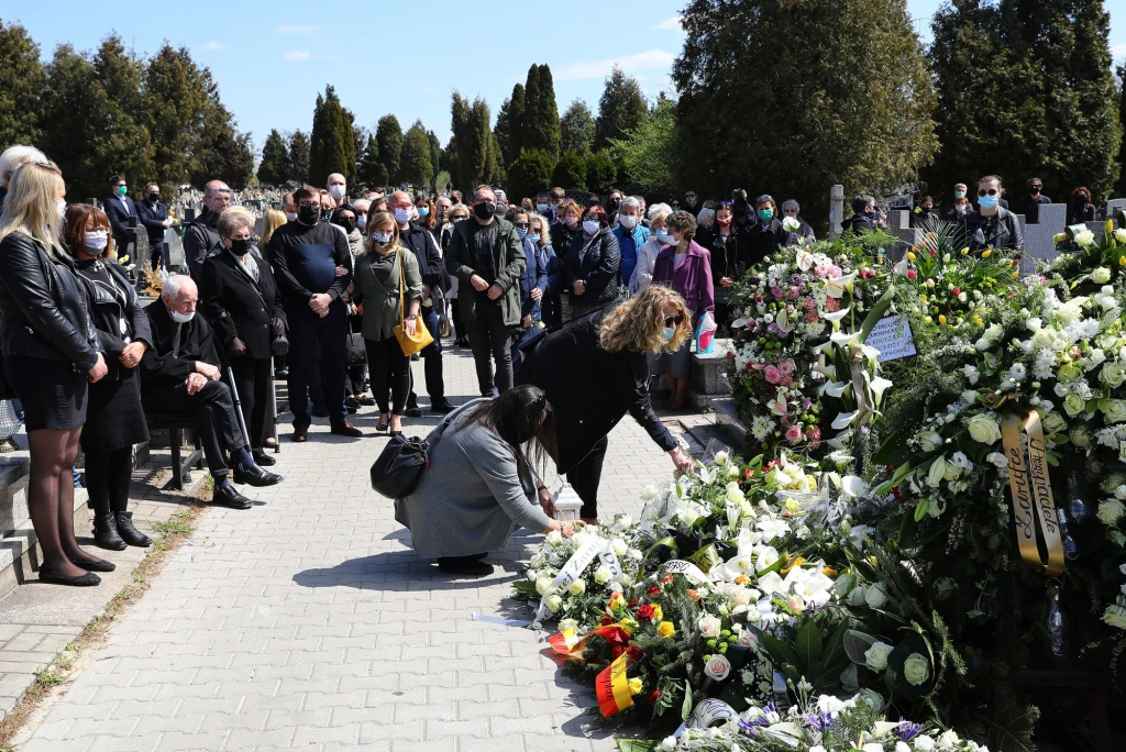 Pogrzeb Ewy Żarskiej Pogrzeb Ewy Żarskiej