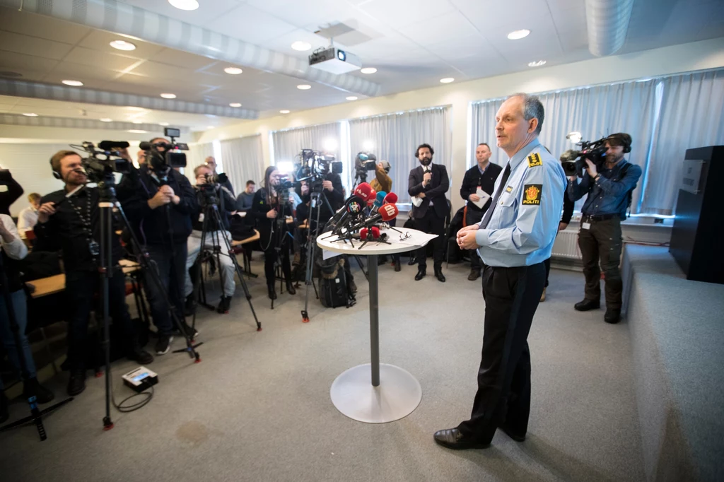 Konferencja prasowa policji ws. zaginięcia kobiety; zdj. archiwalne Konferencja prasowa policji ws. zaginięcia kobiety; zdj. archiwalne