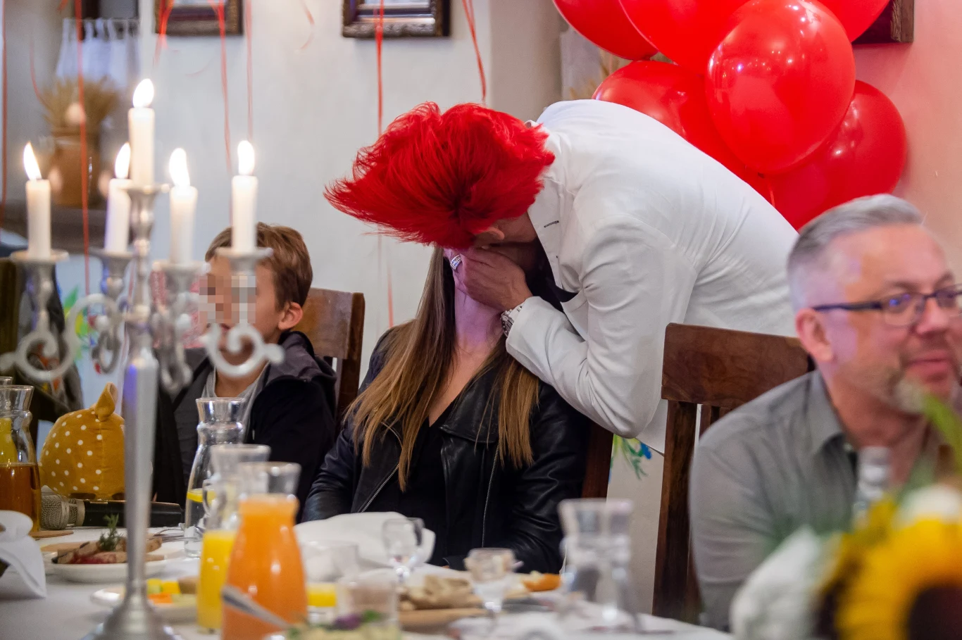 Michał Wiśniewski z piątą żoną i dziećmi Michał Wiśniewski z piątą żoną i dziećmi