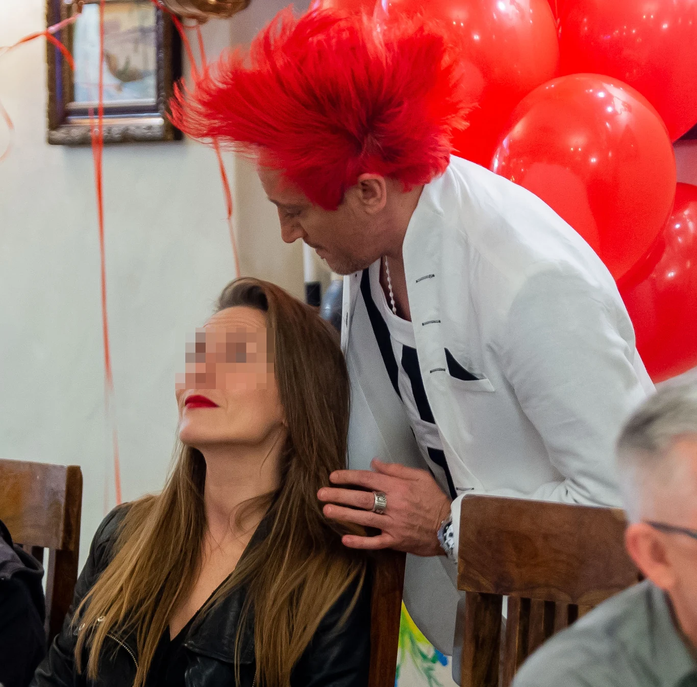 Michał Wiśniewski z piątą żoną i dziećmi