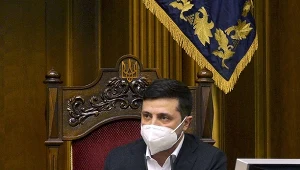 Wołodymyr Zełenski, prezydent Ukrainy