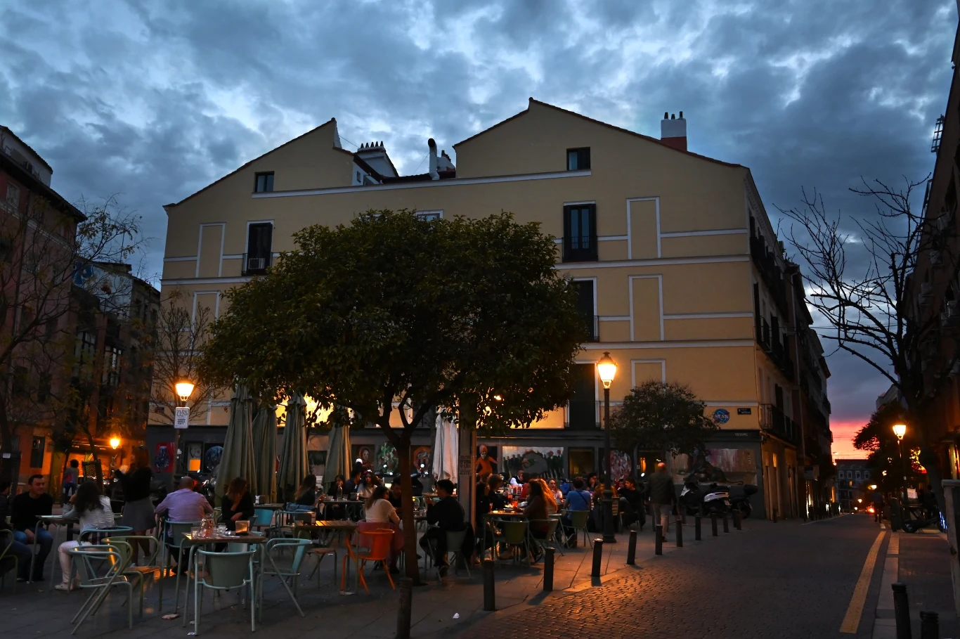 Madryt 12 marca 2020 r., przed zamknięciem