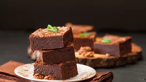 Mocno czekoladowe brownie