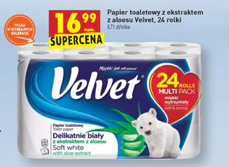 Papier toaletowy Velvet