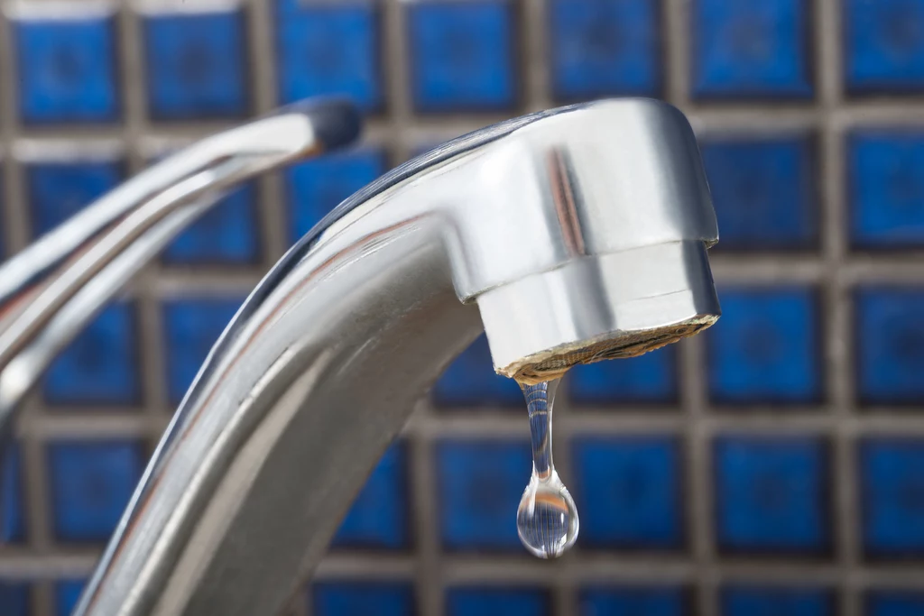 Nieszczelny kran może powodować utratę nawet 10 litrów wody na dobę!