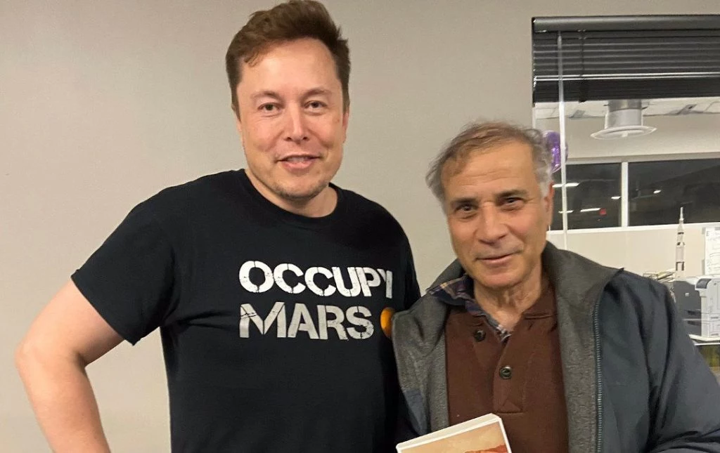 Elon Musk i Robert Zubrin. Fot. Mars Society