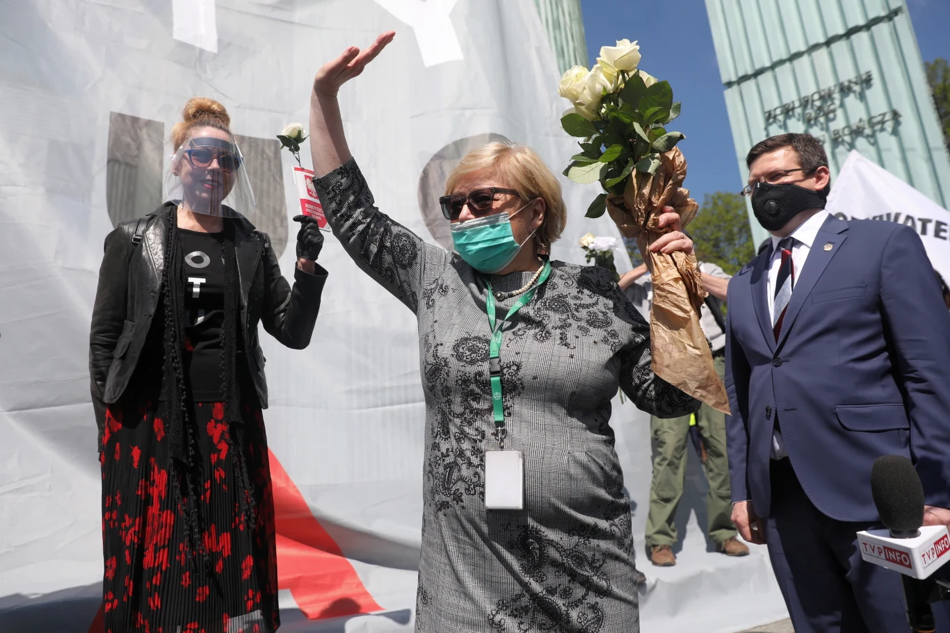 I prezes Sądu Najwyższego Małgorzata Gersdorf i Krystian Markiewicz I prezes Sądu Najwyższego Małgorzata Gersdorf i Krystian Markiewicz