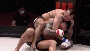 Kadr z walki finałowej Romanowskiego z Krakowiakiem