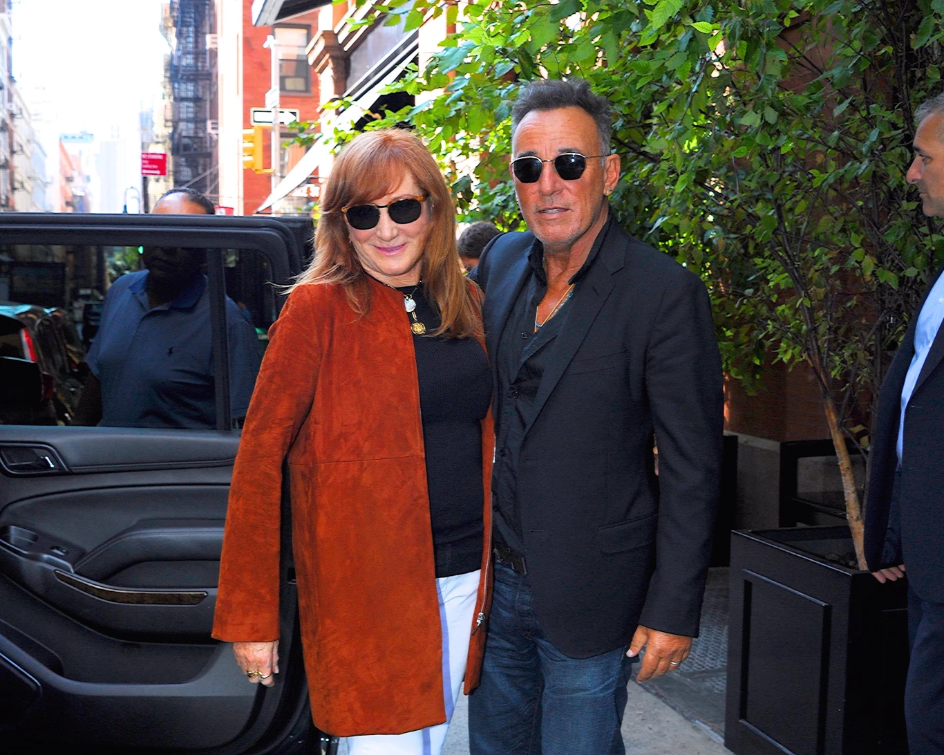 Patti Scialfa i Bruce Springsteen we wrześniu 2019 r. Patti Scialfa i Bruce Springsteen we wrześniu 2019 r.