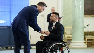 Prezydent RP Andrzej Duda z Rafałem Wilkiem