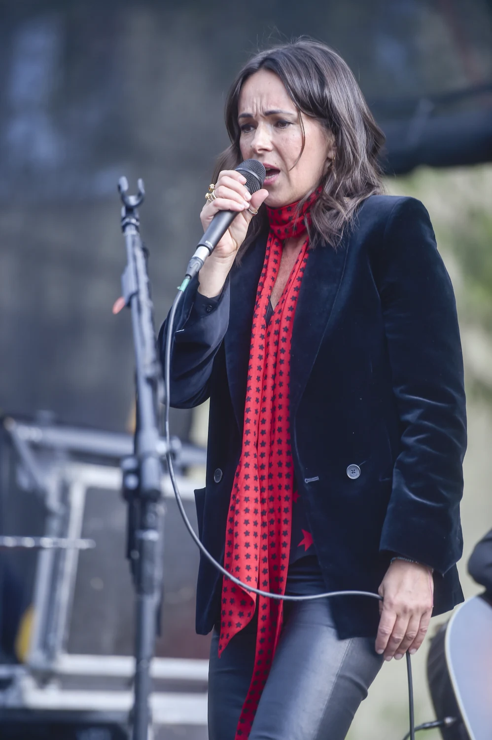 Kasia Kowalska podczas koncertu zorganizowanego w Ciechanowie 