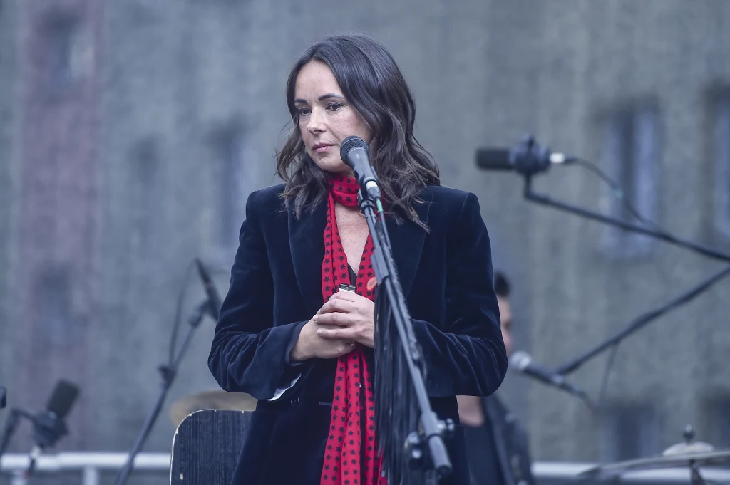 Kasia Kowalska podczas koncertu zorganizowanego w Ciechanowie 