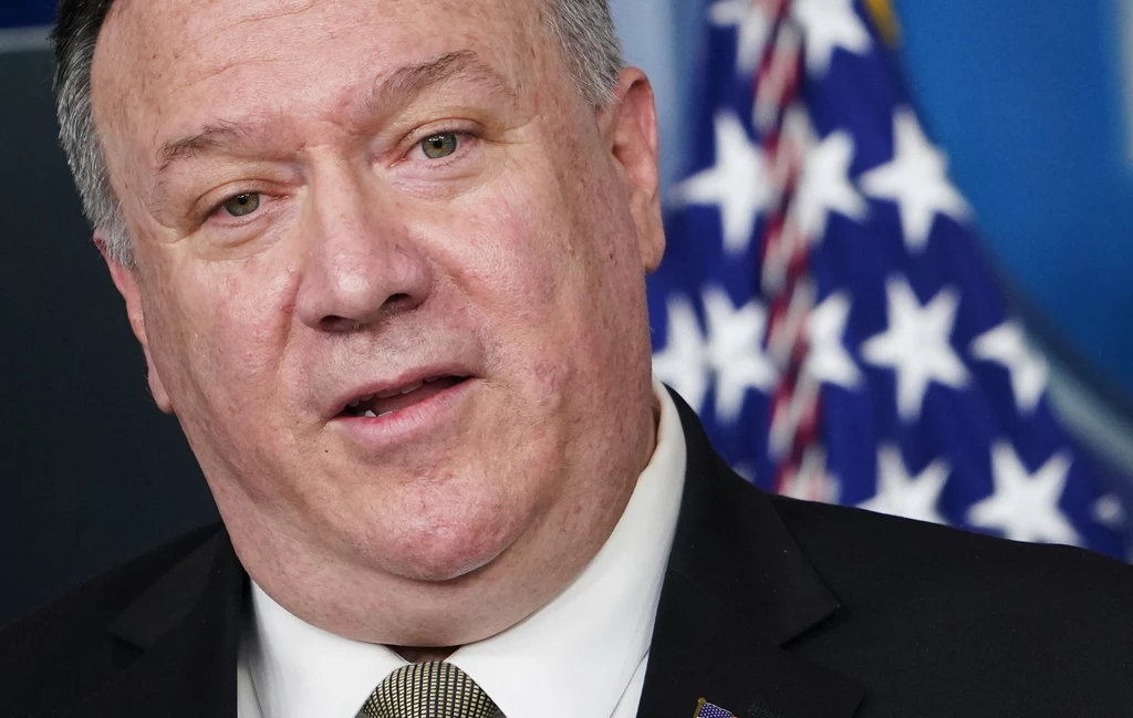 Sekretarz stanu USA Mike Pompeo Sekretarz stanu USA Mike Pompeo