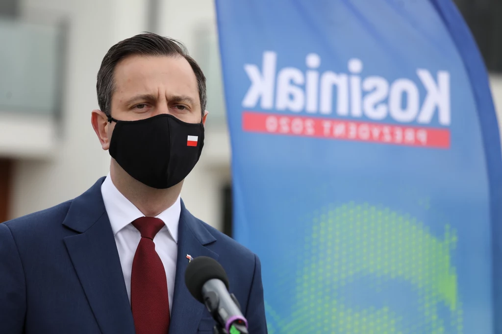 Władysław Kosiniak-Kamysz podczas konferencji prasowej Władysław Kosiniak-Kamysz podczas konferencji prasowej