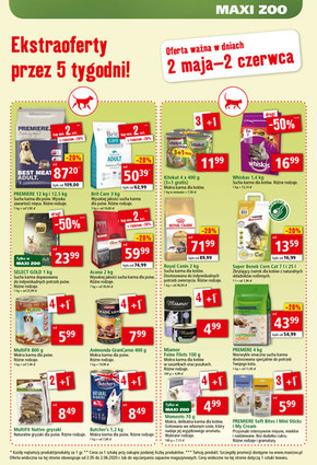 Ekstra oferty w Maxi Zoo!