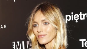 Anja Rubik na zdjęciu sprzed lat