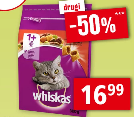 Karma dla kota Whiskas