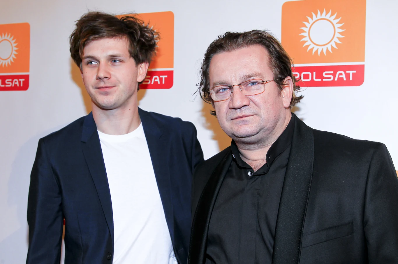 Antoni Królikowski i Paweł Królikowski na ramówce Polsatu (2014)