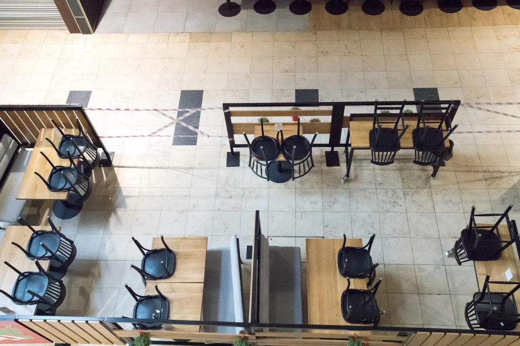 Zamknięte restauracje; zdj. ilustracyjne Zamknięte restauracje; zdj. ilustracyjne
