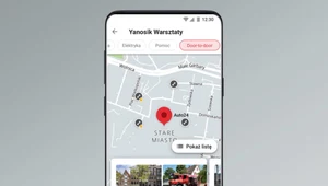 Yanosik - aplikacja wskaże warsztaty samochodowe z usługą door-to-door 
