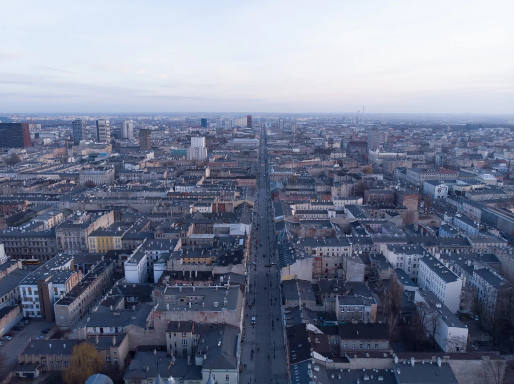 Panorama Łodzi, zdj. ilustracyjne Panorama Łodzi, zdj. ilustracyjne