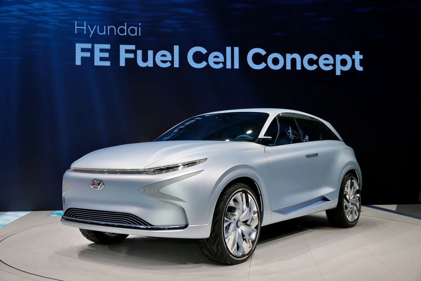 Futurystyczny koncept FE Fuel Cell był krokiem naprzód w rozwoju pojazdów napędzanych wodorem. Samochód zadebiutował podczas Międzynarodowego Salonu Samochodowego w Genewie w 2017 roku. Kilka miesięcy po koncepcie FE Fuel Cell zaprezentowany został Hyundai Nexo z ogniwami paliwowymi drugiej generacji. Model ten odziedziczył po FE Fuell Cell sylwetkę SUV-a oraz efektowne elementy designu. 