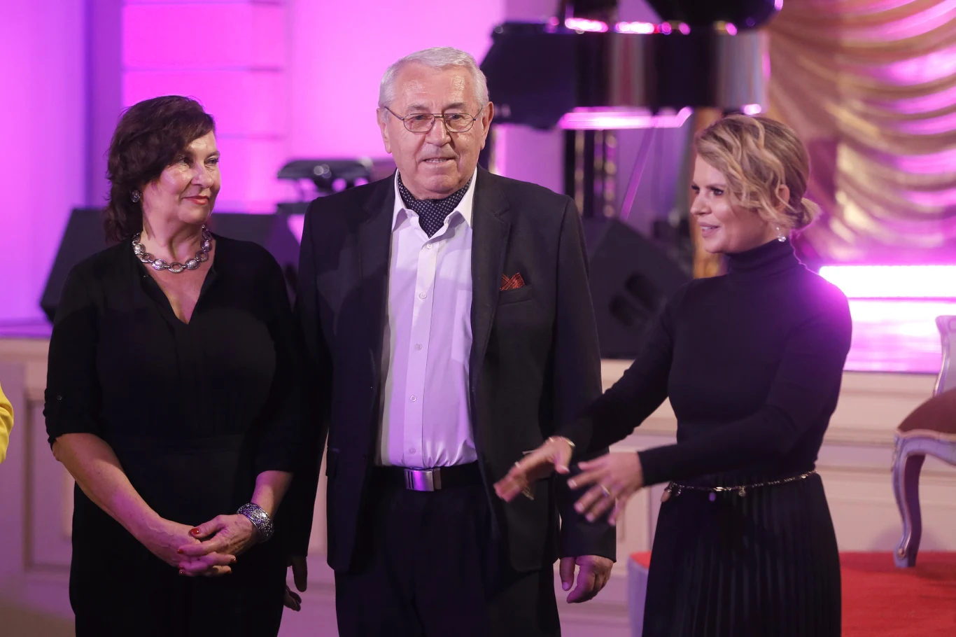 Władysław Balicki z Basią i Martą Manowską Władysław Balicki z Basią i Martą Manowską