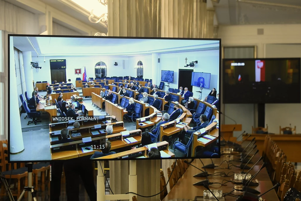 Transmisja ostatnich obrad Senatu Transmisja ostatnich obrad Senatu