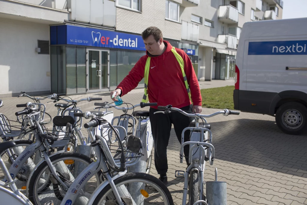 Rowery mają być dezynfekowane. Ale czy ludzie nie będą się bali ich wypożyczać?