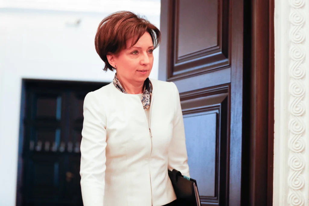 Marlena Maląg, minister rodziny, pracy i polityki społecznej.