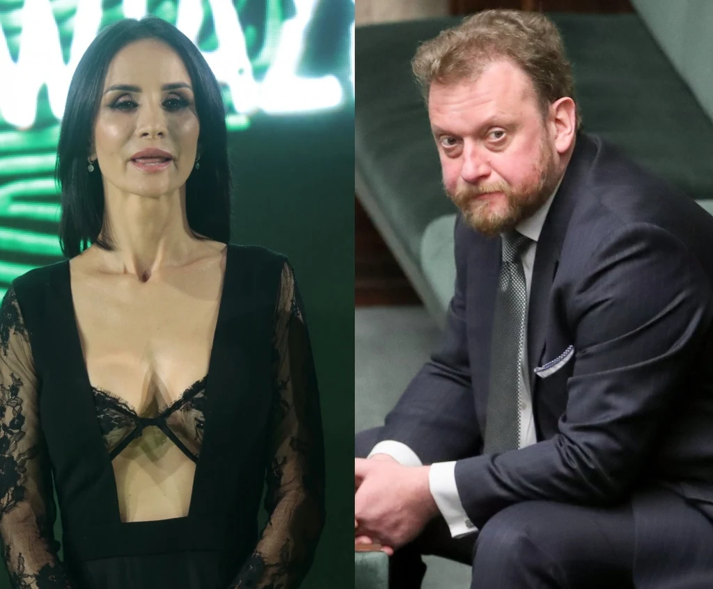 Viola Kołakowska i Łukasz Szumowski