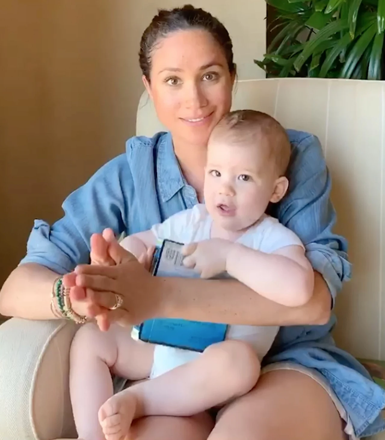 Meghan z synkiem Meghan z synkiem