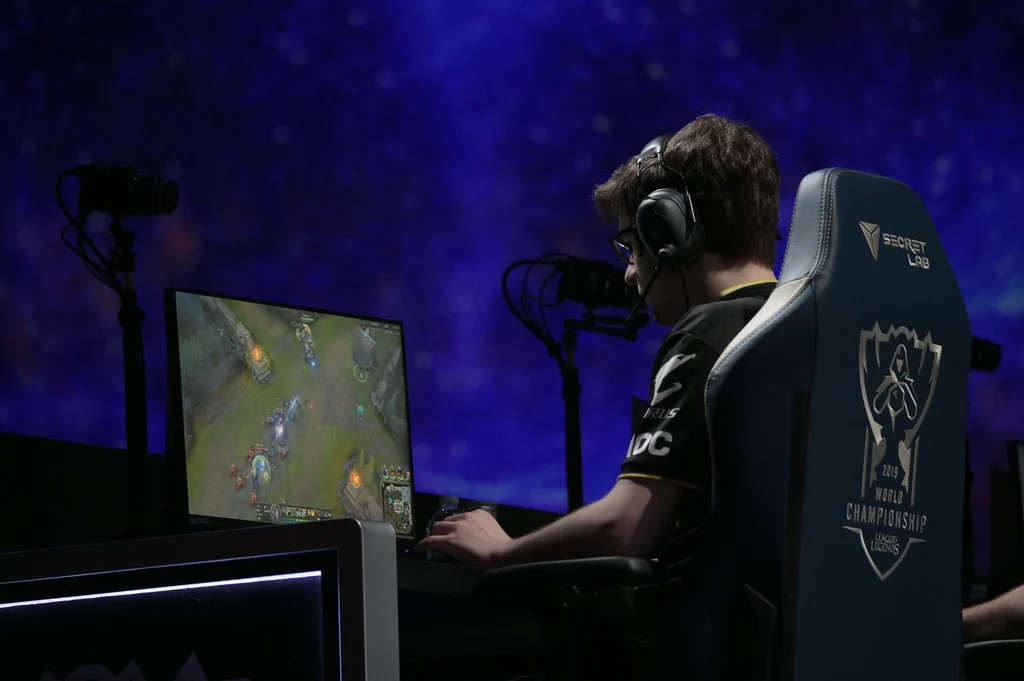 Zawodnik G2 Esports podczas jednego z meczów