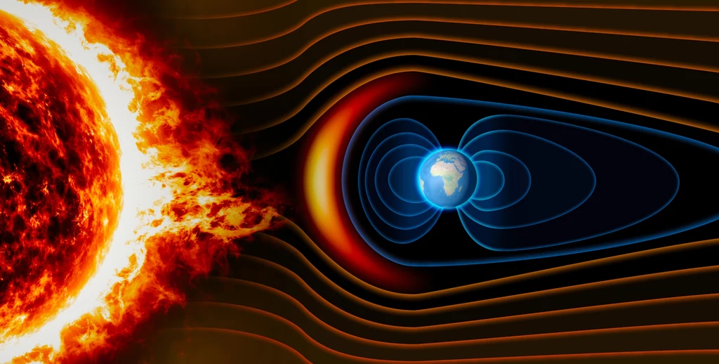 Ziemska magnetosfera chroni planetę przed zgubnym działaniem wiatru słonecznego