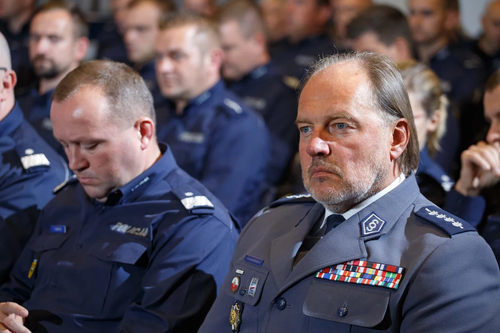 Przewodniczący zarządu głównego NSZZ Policjantów Rafał Jankowski Przewodniczący zarządu głównego NSZZ Policjantów Rafał Jankowski